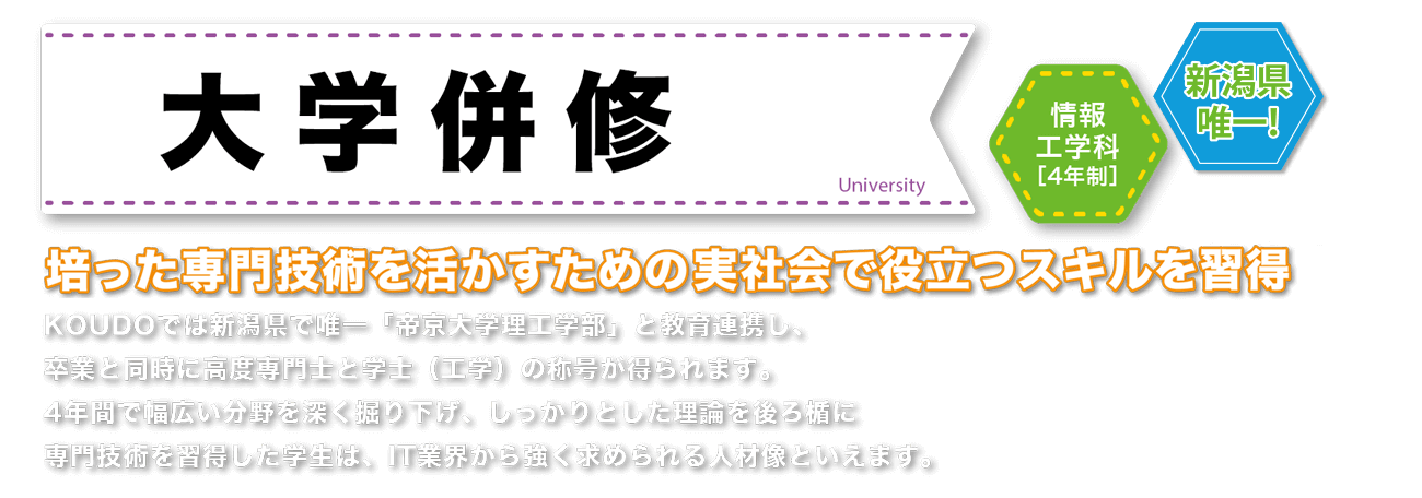 大学併修